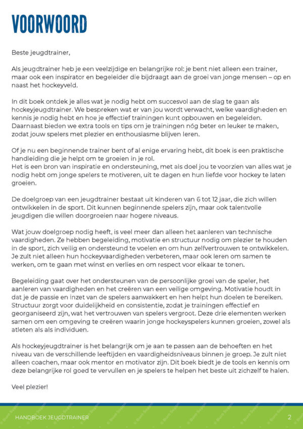 Handboek jeugdtrainer - Afbeelding 3