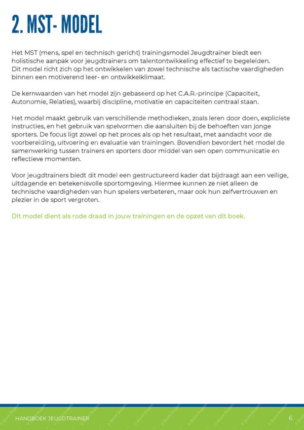 Handboek jeugdtrainer - Afbeelding 7
