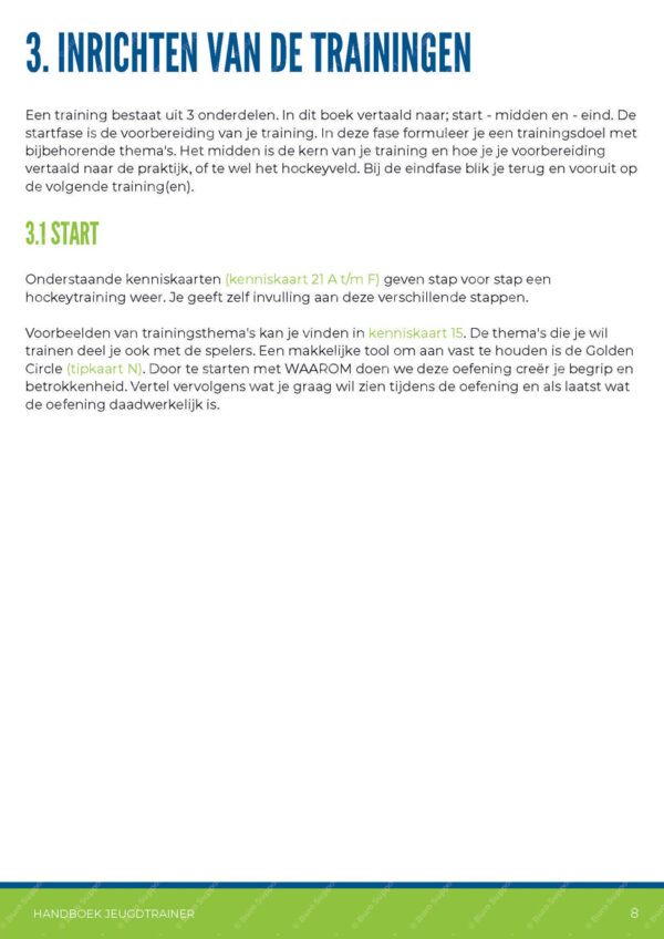 Handboek jeugdtrainer - Afbeelding 9