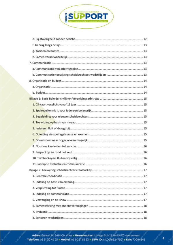 Basis Verenigingsarbitrageplan (VAP) - Afbeelding 4