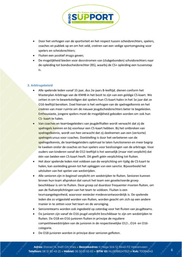 Basis Verenigingsarbitrageplan (VAP) - Afbeelding 6