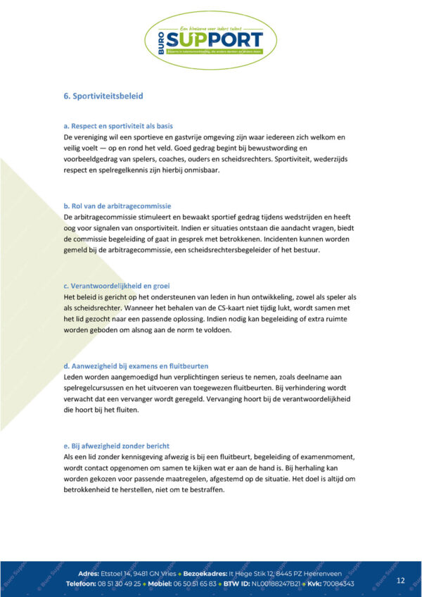 Basis Verenigingsarbitrageplan (VAP) - Afbeelding 12