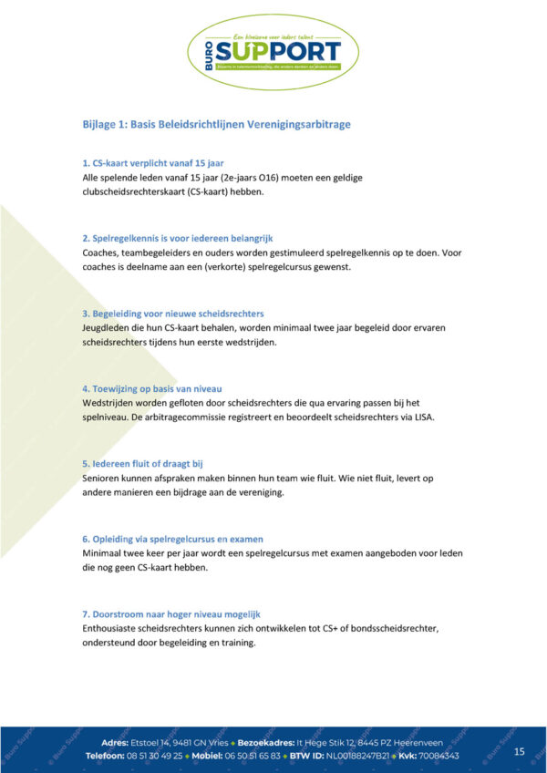 Basis Verenigingsarbitrageplan (VAP) - Afbeelding 15
