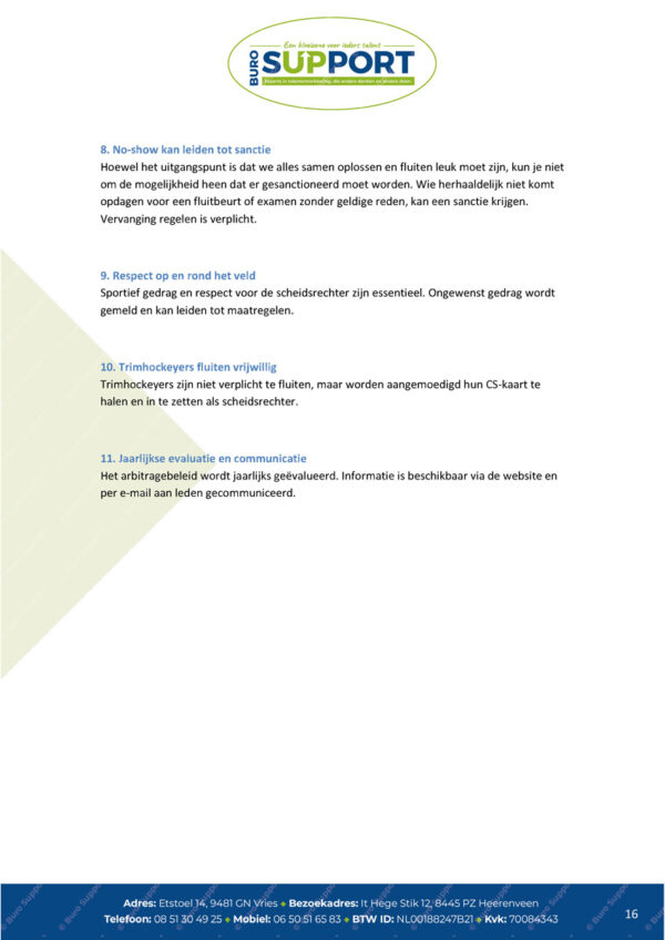 Basis Verenigingsarbitrageplan (VAP) - Afbeelding 16