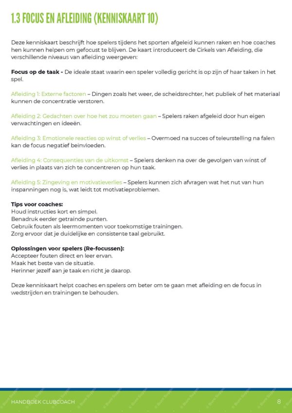 Handboek Clubcoach - Afbeelding 9