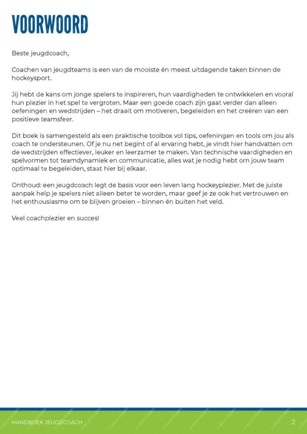 Handboek jeugdcoach - Afbeelding 3