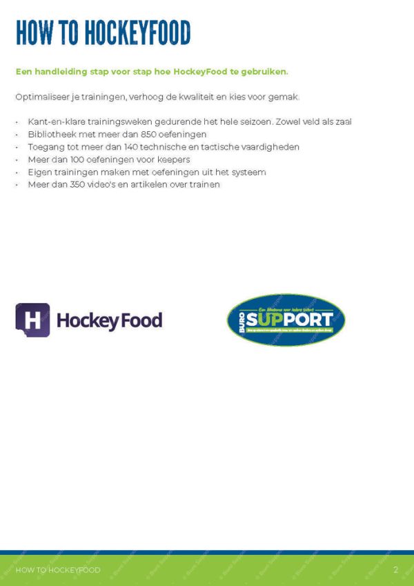 How to Hockeyfood - Afbeelding 2