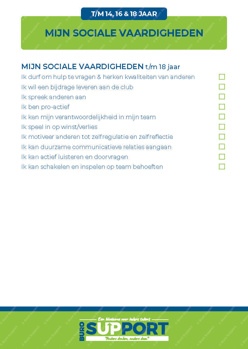 Mijn sociale vaardigheden - t/m 14 16 18 jaar - Afbeelding 2